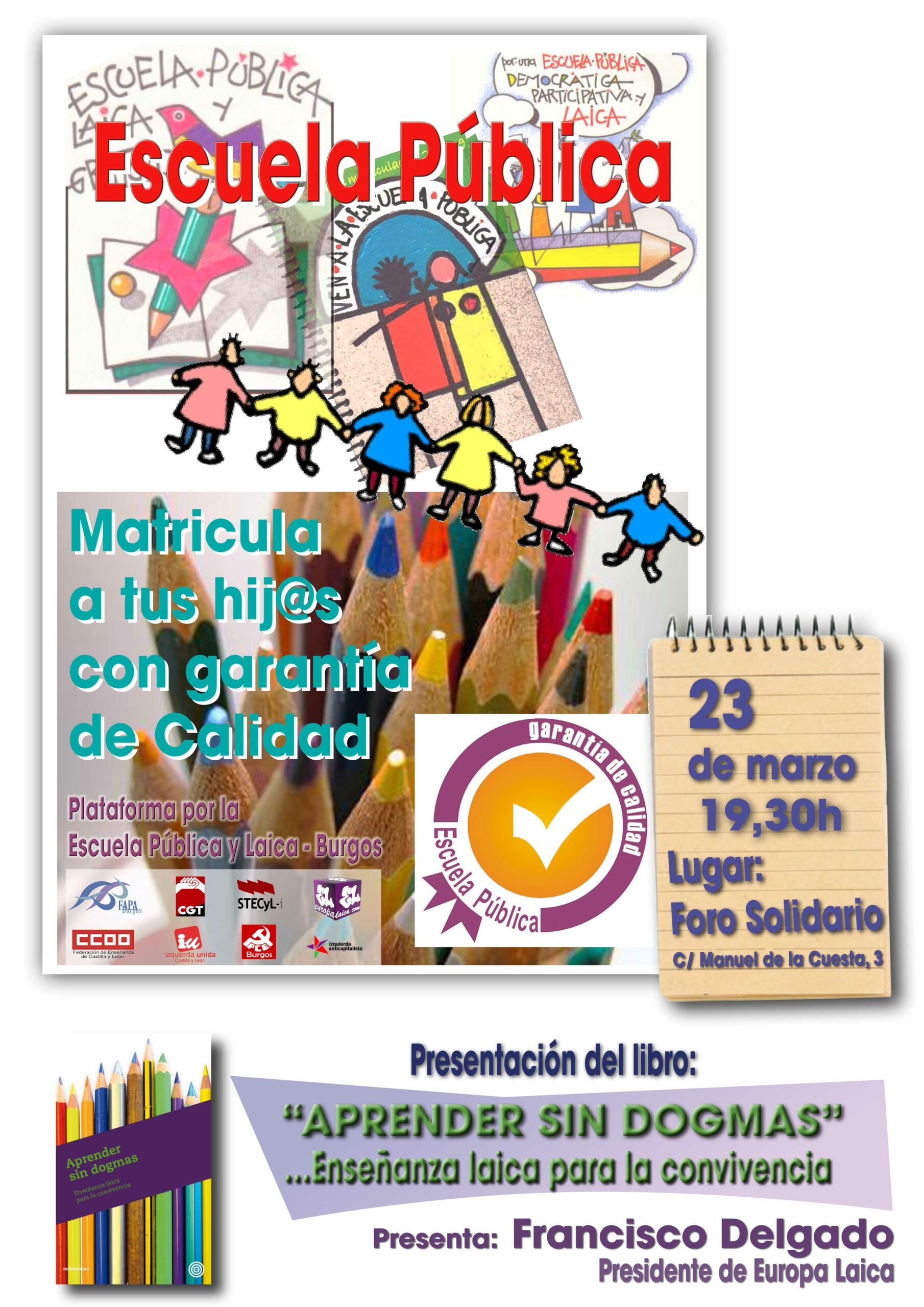 Charla Aprender sin dogmas