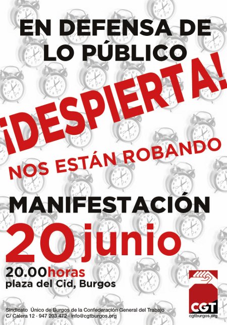 MANIFESTACIÓN 20J