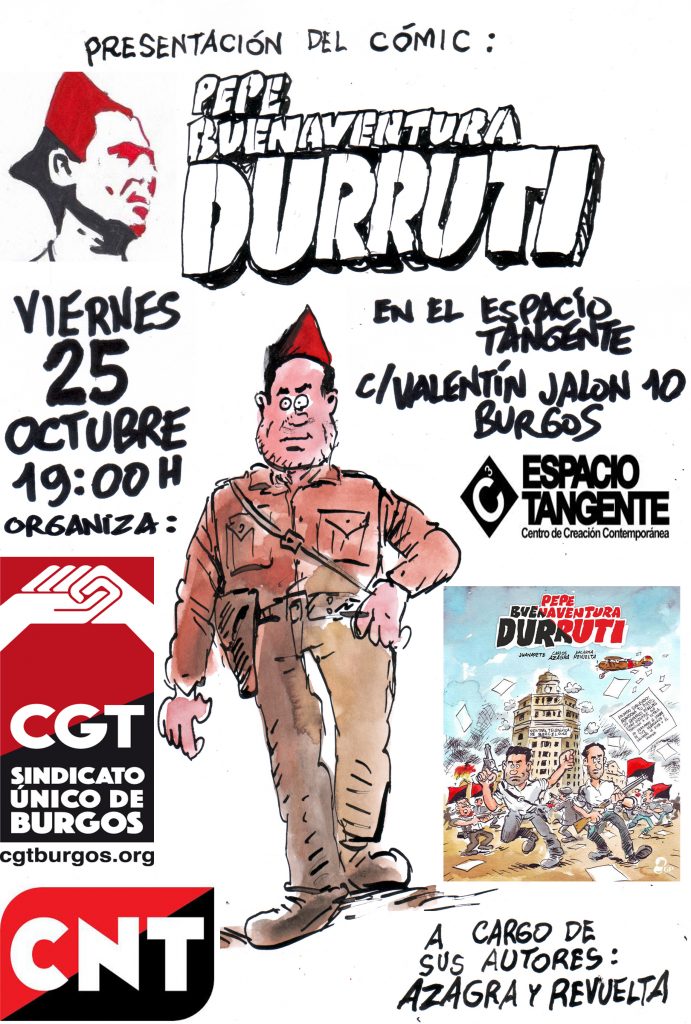 Portada del cómic «Pepe Buenaventura Burruti»
