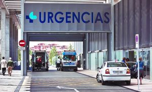 Entrada Urgencias Hospital Universitario de Burgos