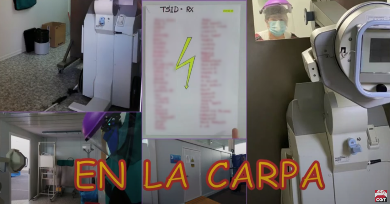 RX en la carpa
