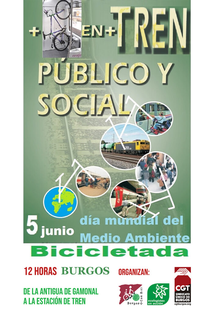 Cartel BiciTren