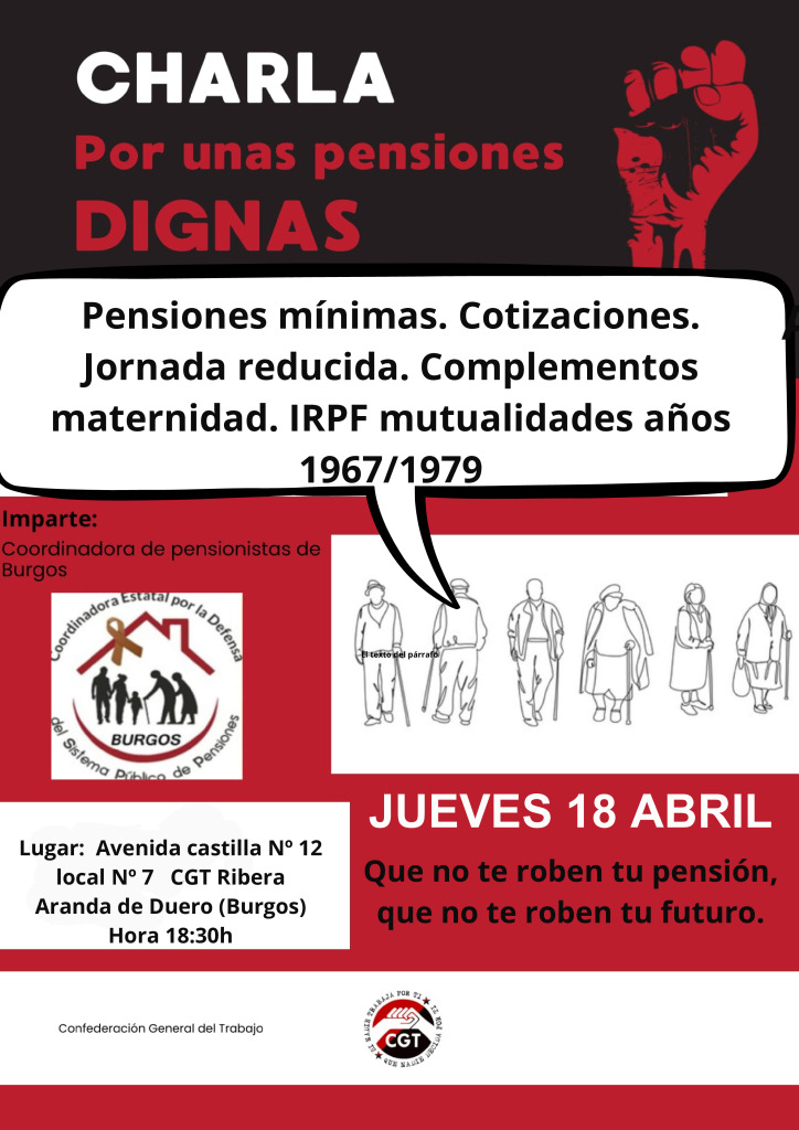 thumbnail of Cartel charla pensiones abril 2024