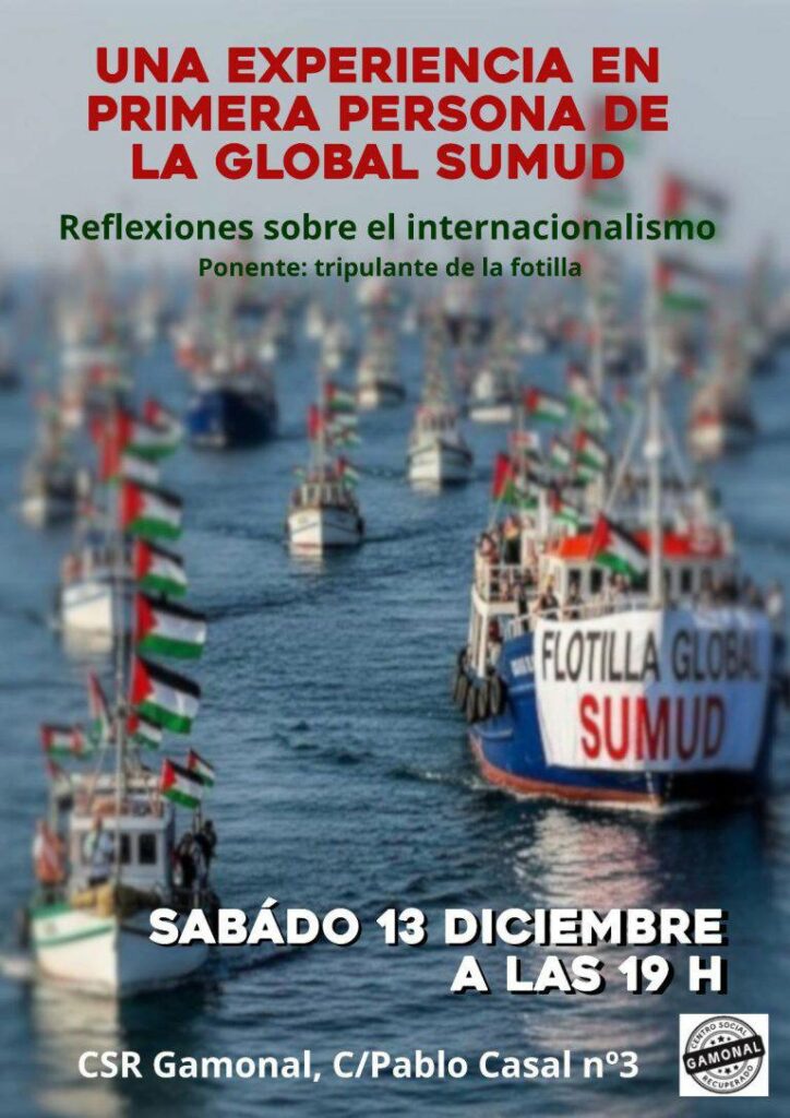 Una experiencia en primera persona en la Global Sumud